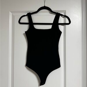 Abercrombie & Fitch Black Tank Bodysuit